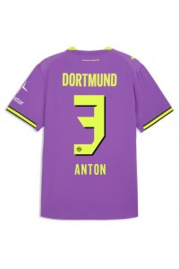 Borussia Dortmund Waldemar Anton #3 Jalkapallovaatteet Kolmaspaita 2026-27 Lyhythihainen